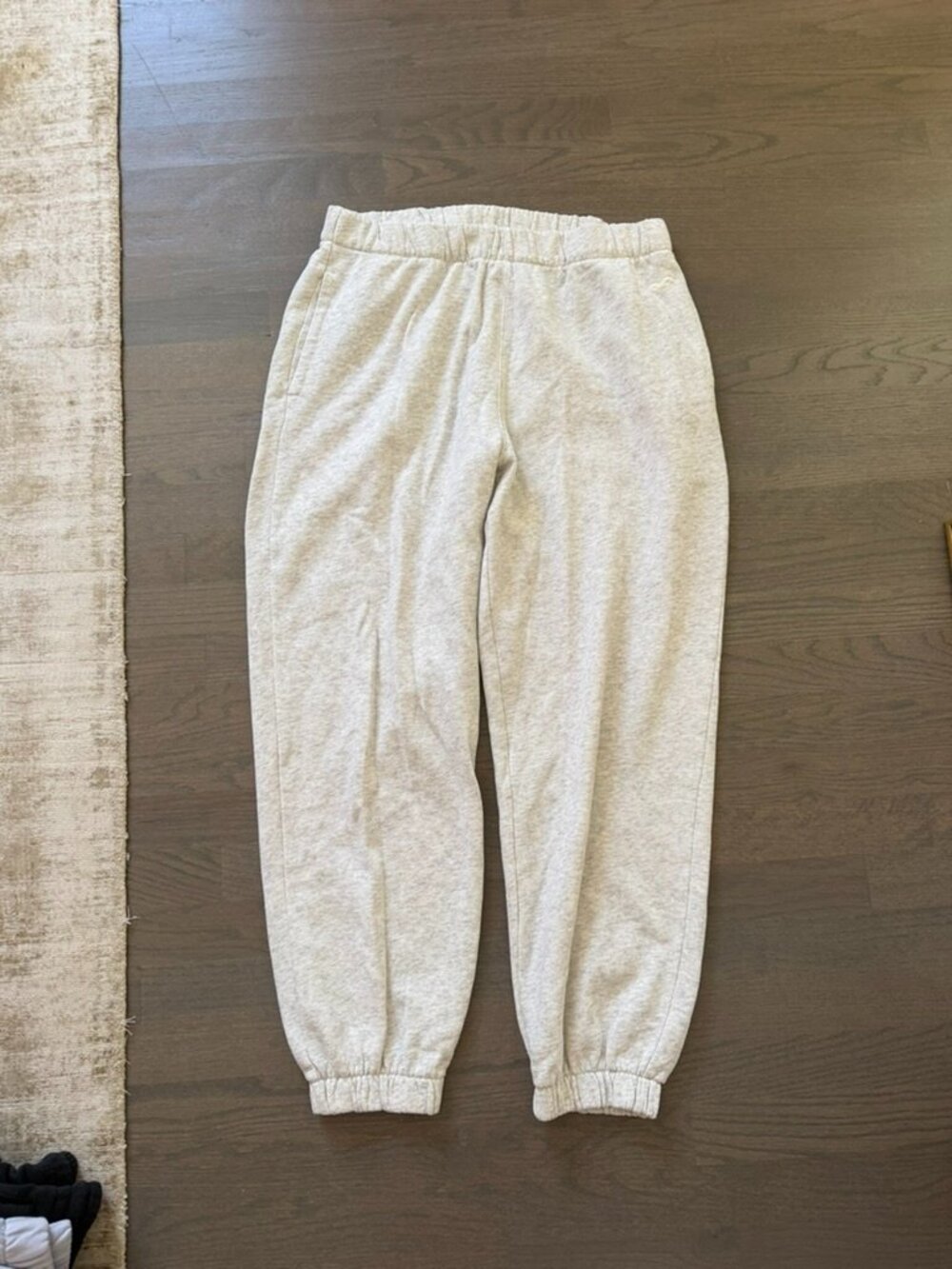 Hollister Gray Adjustable-Rise Jogger Sweatpants Size Large